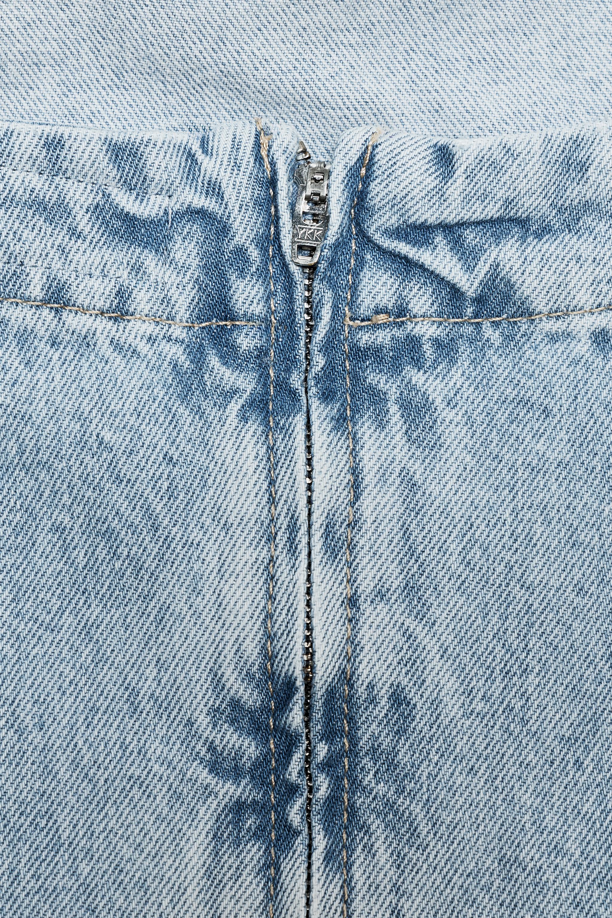 TOP Z1975 EN JEAN BUSTIER